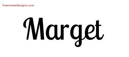 Handwritten Name Tattoo Designs Marget Free Download