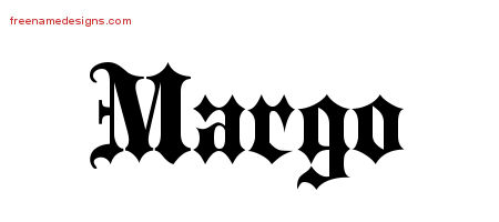 Old English Name Tattoo Designs Margo Free