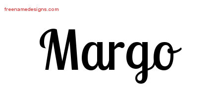 Handwritten Name Tattoo Designs Margo Free Download