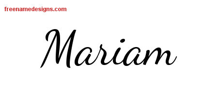 mariam Archives - Page 2 of 2 - Free Name Designs