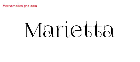 Vintage Name Tattoo Designs Marietta Free Download