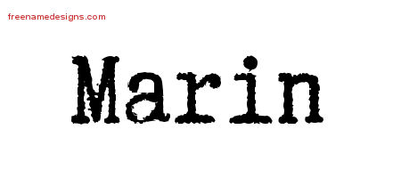 Typewriter Name Tattoo Designs Marin Free Download