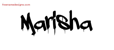 Graffiti Name Tattoo Designs Marisha Free Lettering