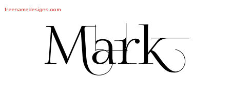 Decorated Name Tattoo Designs Mark Free