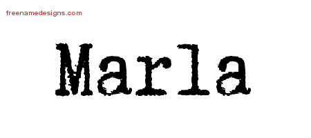 Typewriter Name Tattoo Designs Marla Free Download