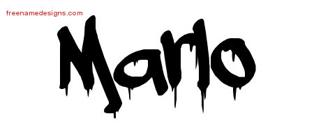 Graffiti Name Tattoo Designs Marlo Free Lettering