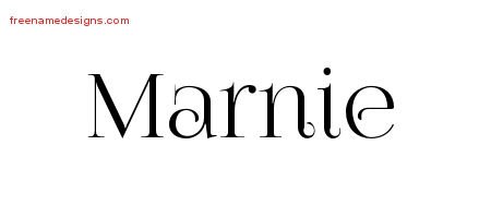 Vintage Name Tattoo Designs Marnie Free Download