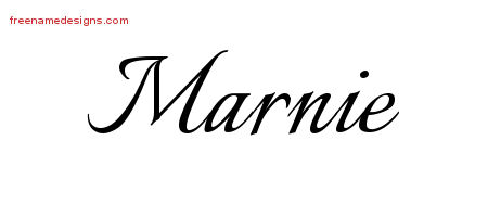Calligraphic Name Tattoo Designs Marnie Download Free