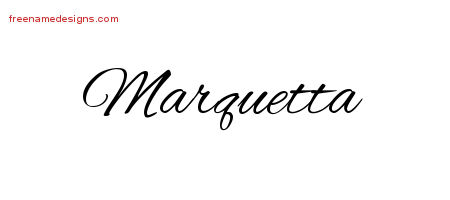 Cursive Name Tattoo Designs Marquetta Download Free