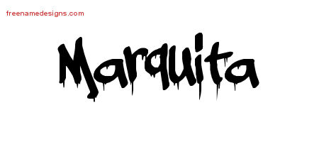 Graffiti Name Tattoo Designs Marquita Free Lettering