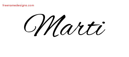 Cursive Name Tattoo Designs Marti Download Free