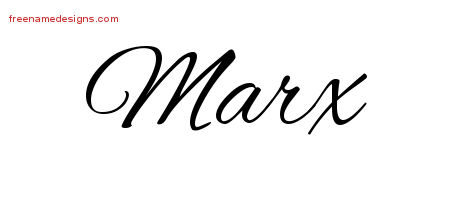 Cursive Name Tattoo Designs Marx Download Free