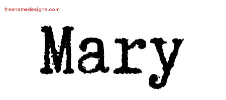 mary Archives - Free Name Designs