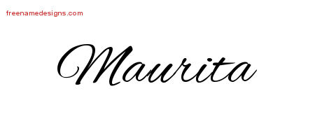 Cursive Name Tattoo Designs Maurita Download Free