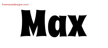 Groovy Name Tattoo Designs Max Free