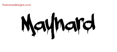 Graffiti Name Tattoo Designs Maynard Free