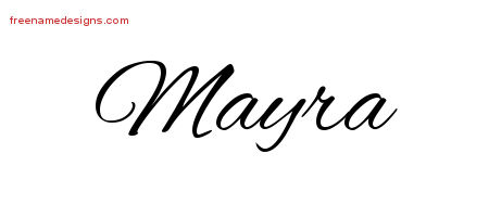 Cursive Name Tattoo Designs Mayra Download Free