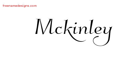 Elegant Name Tattoo Designs Mckinley Download Free