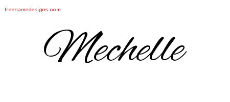 Cursive Name Tattoo Designs Mechelle Download Free