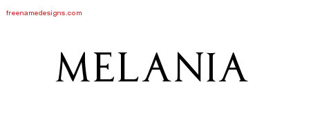 Regal Victorian Name Tattoo Designs Melania Graphic Download