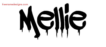 Graffiti Name Tattoo Designs Mellie Free Lettering