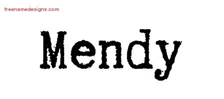 Typewriter Name Tattoo Designs Mendy Free Download