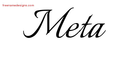 Calligraphic Name Tattoo Designs Meta Download Free
