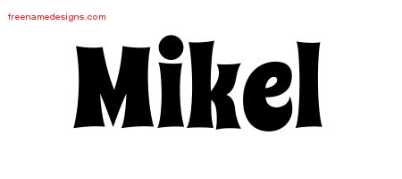 Groovy Name Tattoo Designs Mikel Free