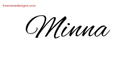 Cursive Name Tattoo Designs Minna Download Free