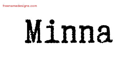 Typewriter Name Tattoo Designs Minna Free Download
