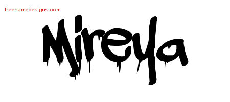 Graffiti Name Tattoo Designs Mireya Free Lettering