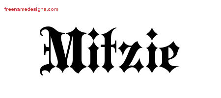 Old English Name Tattoo Designs Mitzie Free