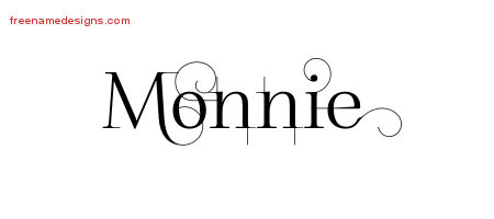 Decorated Name Tattoo Designs Monnie Free