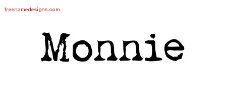 Vintage Writer Name Tattoo Designs Monnie Free Lettering