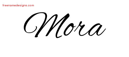 Cursive Name Tattoo Designs Mora Download Free