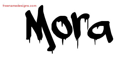 Graffiti Name Tattoo Designs Mora Free Lettering