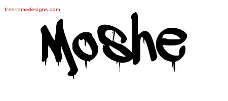 Graffiti Name Tattoo Designs Moshe Free