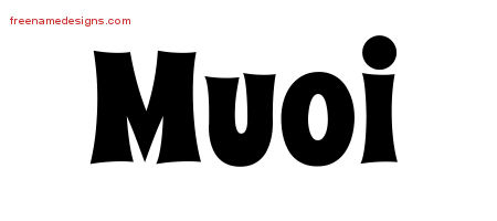 Groovy Name Tattoo Designs Muoi Free Lettering