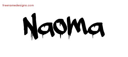 Graffiti Name Tattoo Designs Naoma Free Lettering