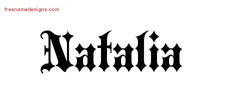 natalia Archives - Free Name Designs