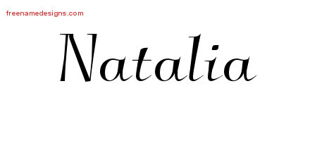 natalia Archives - Free Name Designs