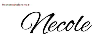 Cursive Name Tattoo Designs Necole Download Free