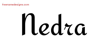 Calligraphic Stylish Name Tattoo Designs Nedra Download Free