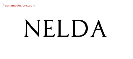 Regal Victorian Name Tattoo Designs Nelda Graphic Download