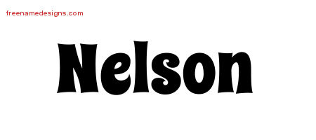 Groovy Name Tattoo Designs Nelson Free