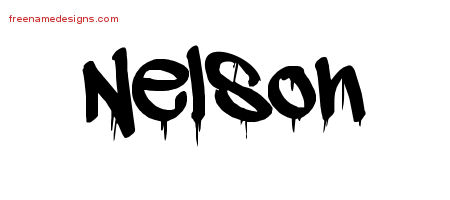 Graffiti Name Tattoo Designs Nelson Free