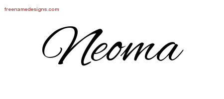 Cursive Name Tattoo Designs Neoma Download Free