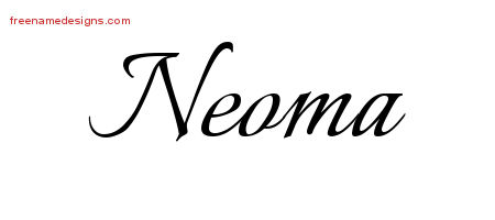 Calligraphic Name Tattoo Designs Neoma Download Free