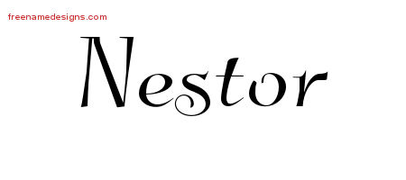 Elegant Name Tattoo Designs Nestor Download Free