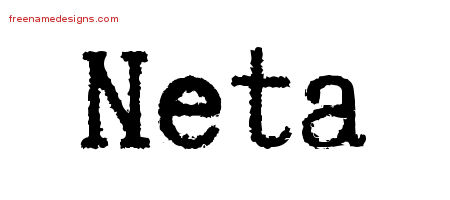 Typewriter Name Tattoo Designs Neta Free Download
